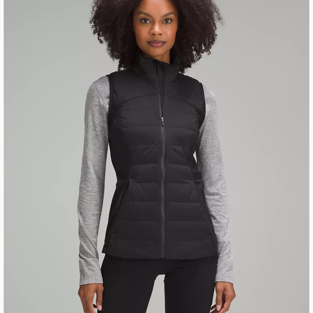Lululemon Down For It All Black Vest